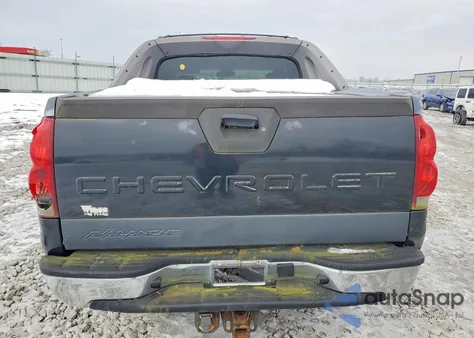 2006 Chevrolet Avalanche K1500 from USA, damaged, VIN 3GNEK12Z56G216598